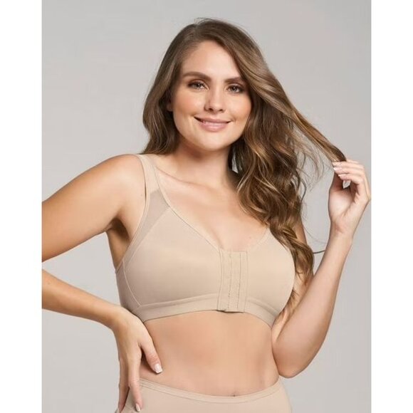 NWT Leonisa Multi/Functional Unlined Wireless Posture Corrector Bra Sz 36DD - Picture 1 of 8